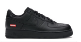 Nike Air Force 1 Low Supreme Black}